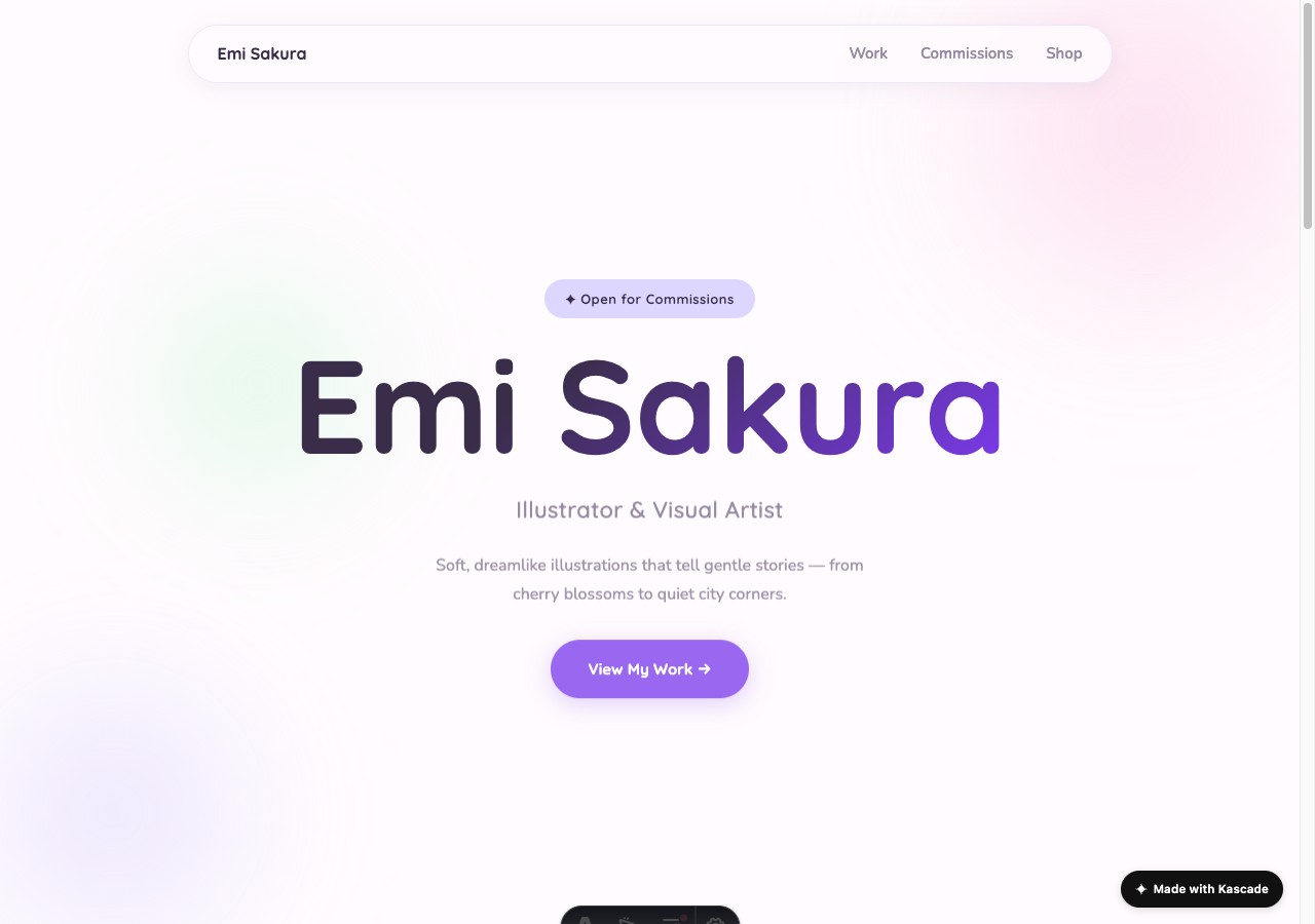 Bloom theme preview