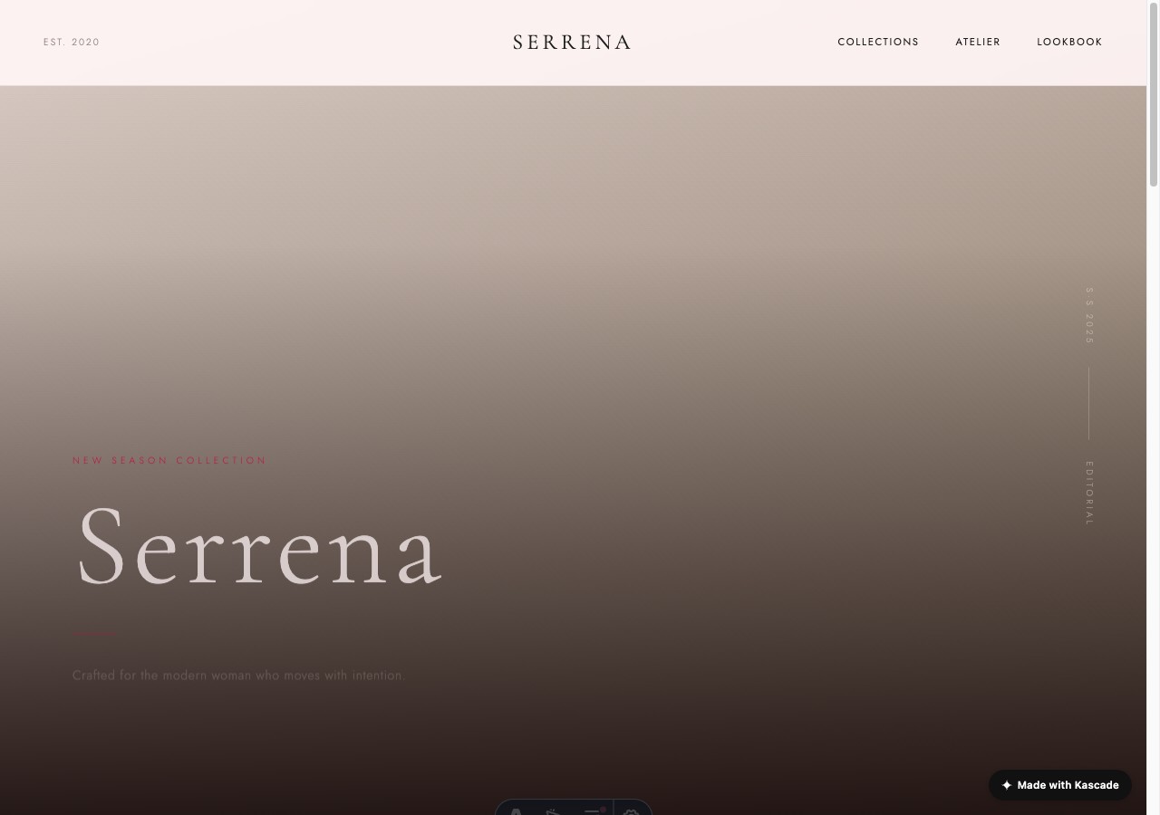 Folio theme preview