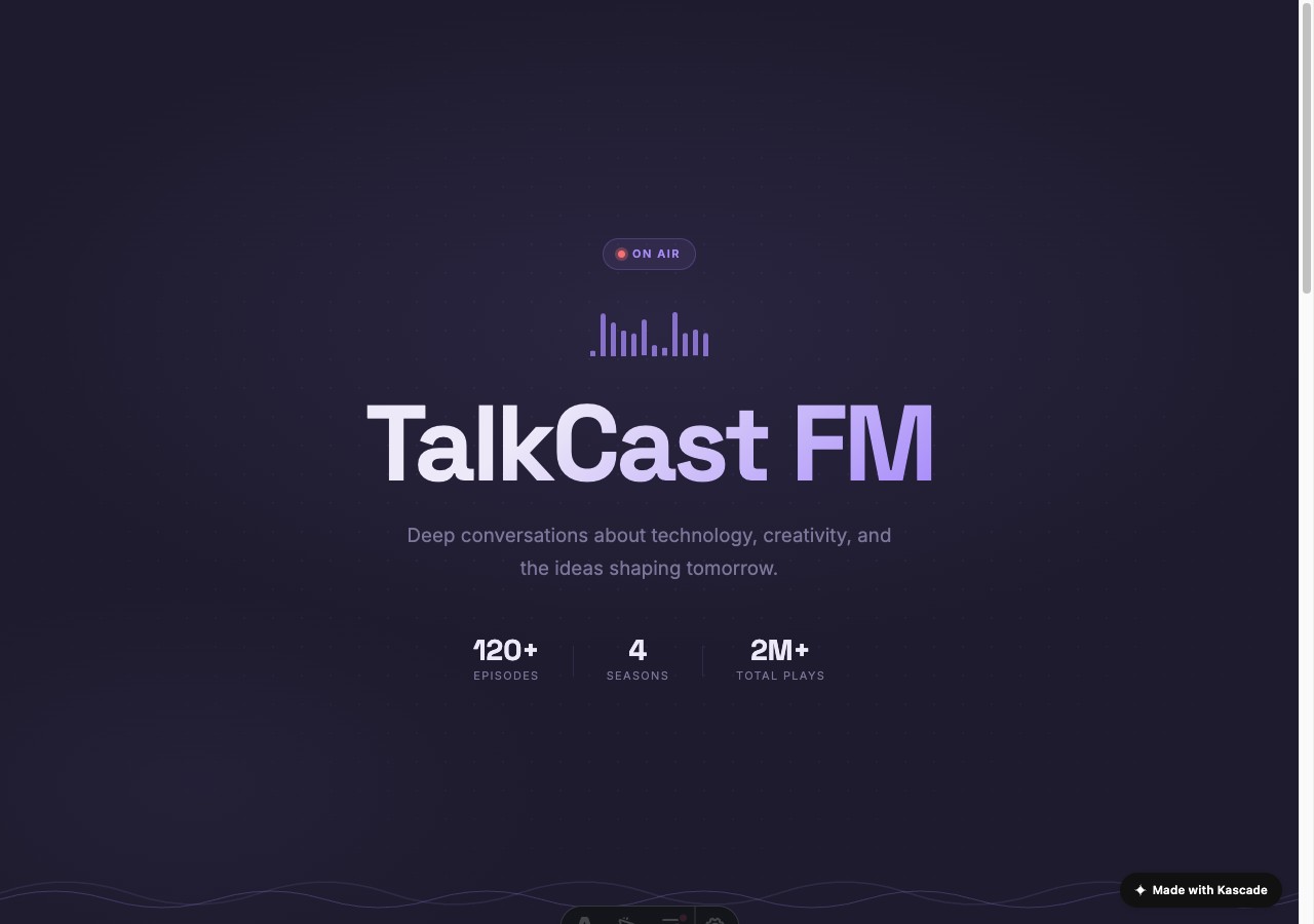 Wavelength theme preview